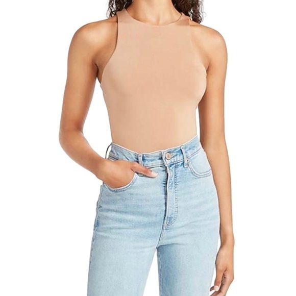 SKIMS NEW WITH TAGS Fits
Everybody Nude High Neck Bodysuit
Size Small - Picture 3 of 9
